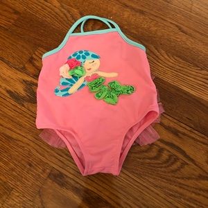 Mud Pie Mermaid Bathing Suit 6-9M